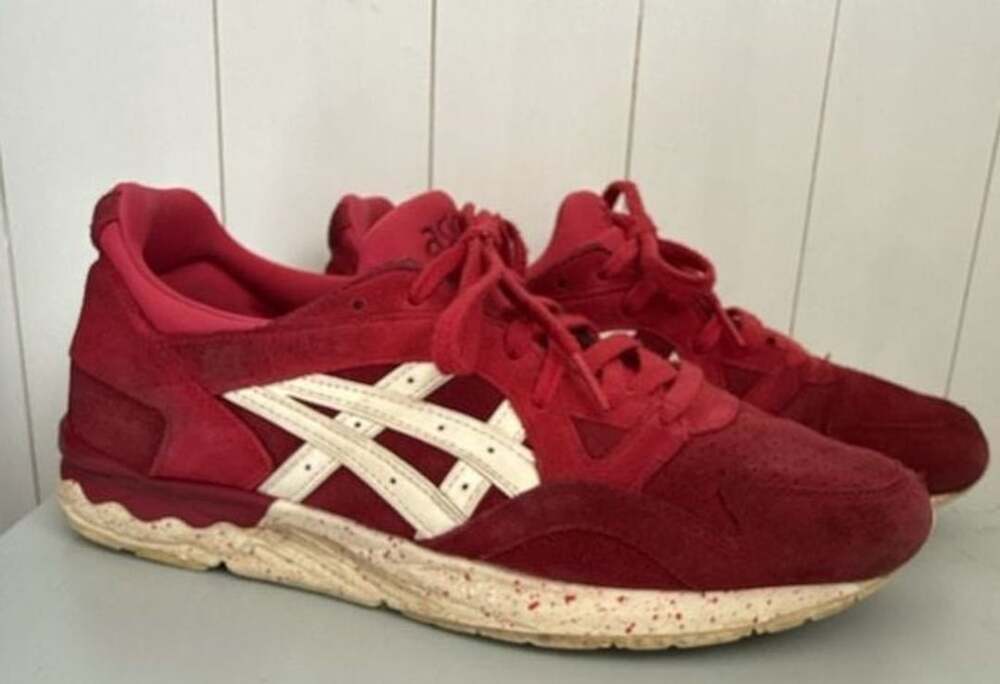 ASICS Gel-Lyte III Red Athletic Shoes